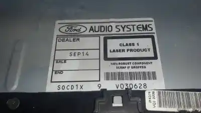 Peça sobressalente para automóvel em segunda mão sistema de áudio / rádio cd por ford focus lim. (cb4) focus lim. (cb4) (2007 - 2011) referências oem iam vp6m2f18c821ag  7m5t18c939ee