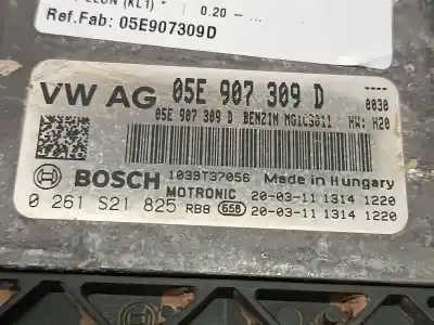 Second-hand car spare part ecu engine control for seat leon (kl1) seat leon oem iam references 05e907309d  0261s21825