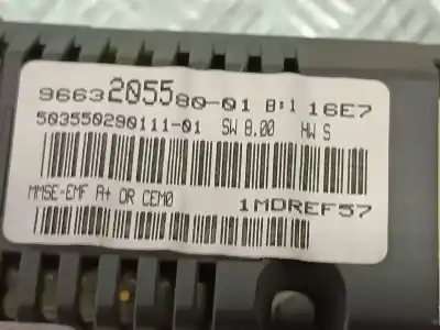 Second-hand car spare part multifunction display for peugeot 207 207 1.4 hdi oem iam references 9663205500  