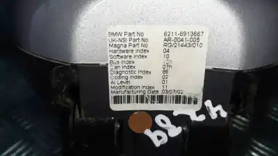 Peça sobressalente para automóvel em segunda mão quadrante por bmw mini (r50,r53) cooper referências oem iam 62116913667  