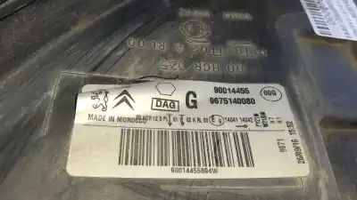 Автозапчастина б/у ліва фара для citroen c-elysée seduction посилання на oem iam 9675140080  