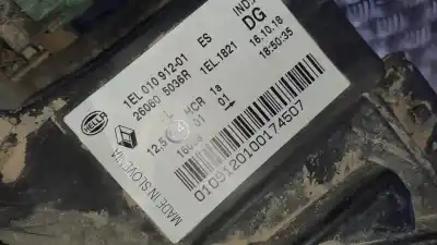 Second-hand car spare part left headlight for renault zoe 68 kw oem iam references 260605036r  