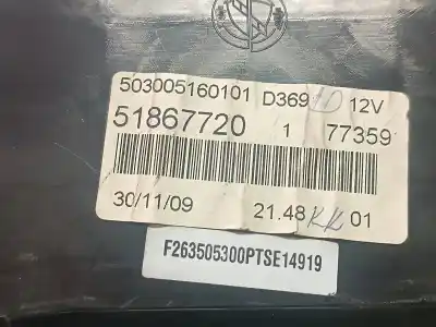 Second-hand car spare part dashboard for fiat doblo active oem iam references 51867720 503005160101 