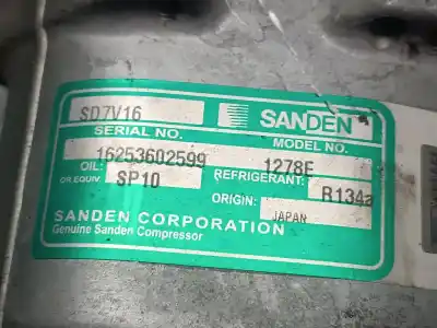 Автозапчастина б/у компресор кондиционера для seat toledo (1m2) signo посилання на oem iam 16253602599  