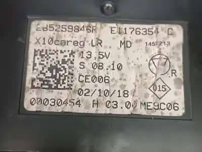 Second-hand car spare part electronic module for renault zoe 68 kw oem iam references 285259846r  e1176354c