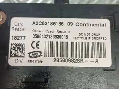 Peça sobressalente para automóvel em segunda mão comutador de ignição por renault zoe 68 kw referências oem iam a2c53185186  285909828r