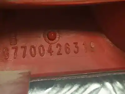 Second-hand car spare part left tailgate light for renault twingo (co6) d4f702 oem iam references 07700426319  