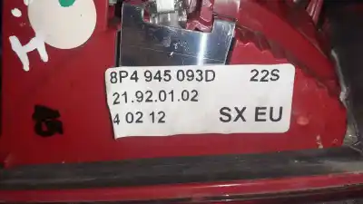 Автозапчастина б/у внутрішній лівий задній ліхар для audi a3 (8p) restyling посилання на oem iam 8p4945093d  