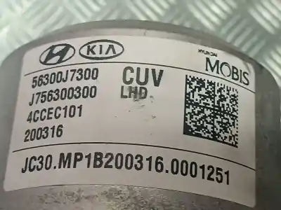 Second-hand car spare part steering column for kia xceed tech oem iam references 56300j7300  j756300300