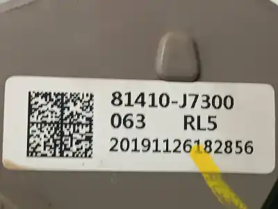 Second-hand car spare part rear left door lock for kia xceed tech oem iam references 81410j7300  