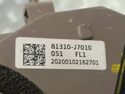 Second-hand car spare part left front door lock for kia xceed tech oem iam references 81310j7010  