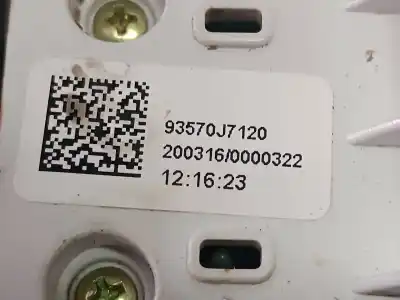 Second-hand car spare part left front power window switch for kia xceed tech oem iam references 93570j7120  200316