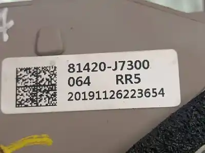 Second-hand car spare part rear right door lock for kia xceed tech oem iam references 81420j7300  