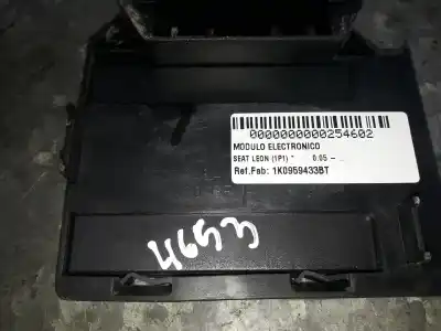 Автозапчастина б/у електронний модуль для seat leon (1p1) reference посилання на oem iam 1k0959433bt 1k1907348a s0203h020