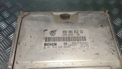 Second-hand car spare part ecu engine control for seat leon (1m1) 1.9 tdi oem iam references 038906012ca  