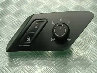 Peça sobressalente para automóvel em segunda mão COMUTADOR DE ESPELHOS RETROVISORES por VOLKSWAGEN GOLF VII LIM. (BQ1) 1.6 TDI Referências OEM IAM 5G0959565AG  
