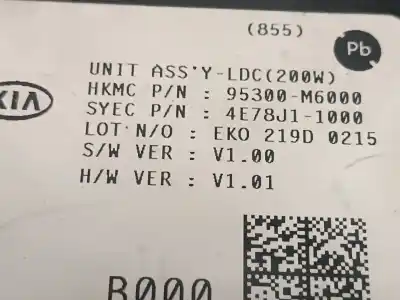 Second-hand car spare part electronic module for kia xceed tech oem iam references 95300m6000  b000