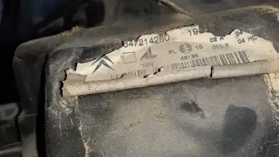 Second-hand car spare part left headlight for citroen c3 sxplux oem iam references 9647214280  19b3t1