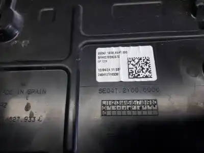 Second-hand car spare part rear spoiler for cupra leon (kl1) cupra oem iam references 5fa827933c se0471a00av4109s se0472y000000