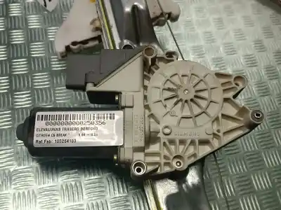 Автозапчастина б/у регулятор скла заднього правого для citroen c5 break audace 109 cv / 80 kw посилання на oem iam 105264103  7746002807