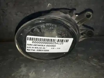 Pezzo di ricambio per auto di seconda mano fendinebbia sinistra per audi a4 berlina (8e) aym riferimenti oem iam 02be419259