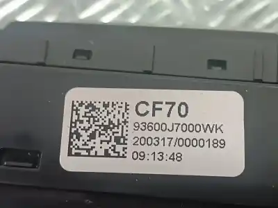 Piesă de schimb auto la mâna a doua avertizare pentru kia xceed tech referințe oem iam 93600j7000wk  41w3601110