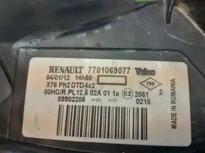Автозапчастина б/у права фа для renault kangoo (f/kc0) authentique посилання на oem iam 7701069077