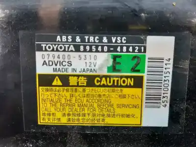 Second-hand car spare part electronic module for lexus rx 450h oem iam references 8954048421  0794005310