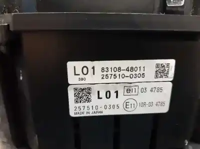 Second-hand car spare part multifunction display for lexus rx 450h oem iam references 8310848011  