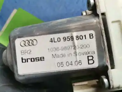 Second-hand car spare part left front window motor for audi q7 (4l) 3.0 tdi oem iam references 4l0959801b  