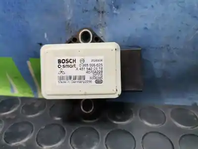 Peça sobressalente para automóvel em segunda mão módulo eletrônico por smart fortwo coupe basis (52kw) (453.342) 71 cv / 52 kw referências oem iam a4515420118  0265005625