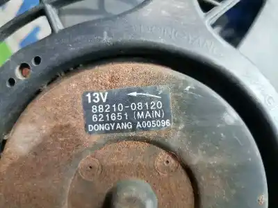 Автозапчастина б/у електро вентилятор для ssangyong rexton 2.9 turbodiesel cat посилання на oem iam 8821008120  