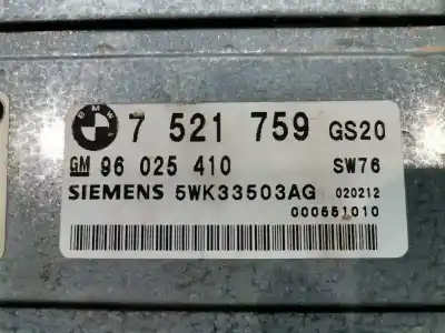 Piesă de schimb auto la mâna a doua unitate de control cutie automatã pentru bmw x5 (e53) 3.0d referințe oem iam 7521759