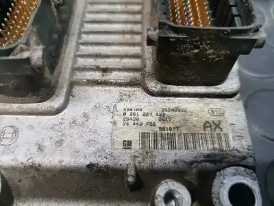 Автозапчастина б/у ебу контролер двигуна для opel corsa c furgoneta/hatchback (x01) 1.2 16v (f08, w5l) посилання на oem iam 24443796  