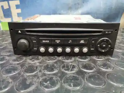 Peça sobressalente para automóvel em segunda mão sistema de áudio / rádio cd por citroen jumpy 2.0 hdi 135 atlante excl. l combi referências oem iam a2c53282269  