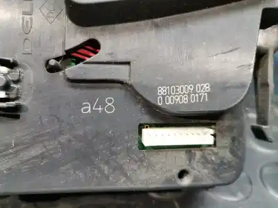 Second-hand car spare part windshiel wiper switch for renault kangoo expression oem iam references 88103009028