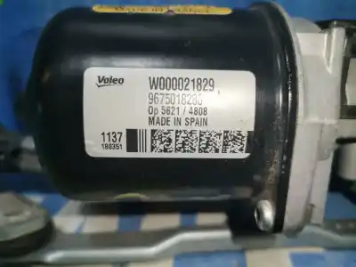 Second-hand car spare part front windshield wiper motor for citroen c-elysée shine oem iam references 9675018280 w0000218280 w000032564