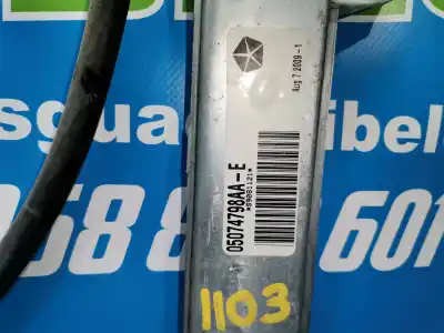 Second-hand car spare part passenger side right window regulator for dodge caliber 2.0 s oem iam references 05074798aae  