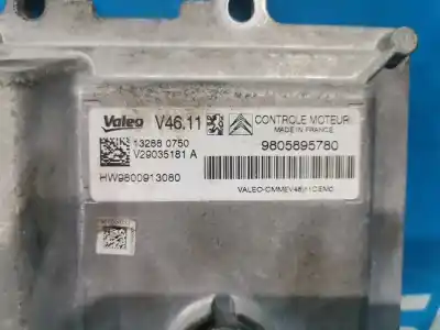 Second-hand car spare part ecu engine control for citroen c3 attraction oem iam references 9805895780  v4611