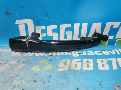 Peça sobressalente para automóvel em segunda mão puxador exterior traseiro esquerdo por citroen c3 attraction referências oem iam 9686142477