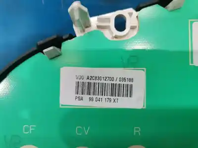 Peça sobressalente para automóvel em segunda mão quadrante por citroen c3 attraction referências oem iam a2c83012700  98041179xt