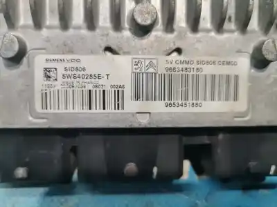 Second-hand car spare part ecu engine control for citroen c2 audace oem iam references 9663483180  5ws40285et