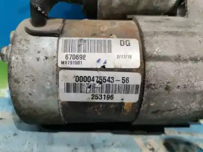 Автозапчасти б/у двигатель запускается за renault clio ii fase ii (b/cb0) base authentique 82 cv / 60 kw ссылки oem iam 000047554356  670692