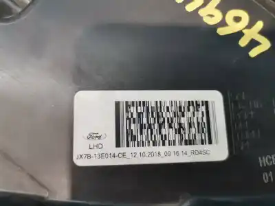 Second-hand car spare part right headlight for ford focus lim. black&red oem iam references jx7b13e014ce  