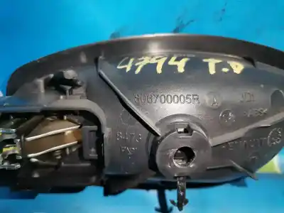 Second-hand car spare part interior right rear handle for renault captur life oem iam references 806700005r