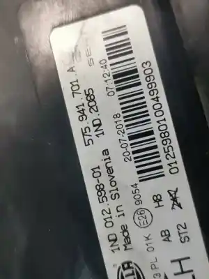 Second-hand car spare part front left headlight for seat ateca (kh7) reference oem iam references 575941701a  