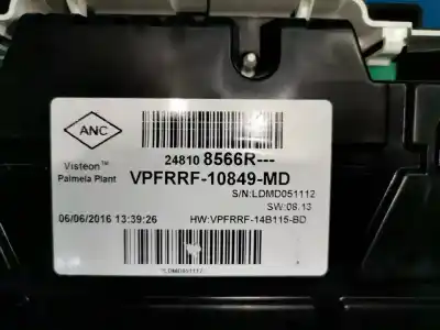 Peça sobressalente para automóvel em segunda mão quadrante por renault captur life referências oem iam 248108566r  vpfrrf10849md