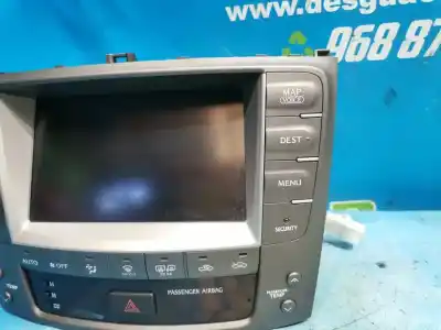 Second-hand car spare part gps navigation system for lexus is200 (ds2/is2) 220d oem iam references 8611153050  4622001443