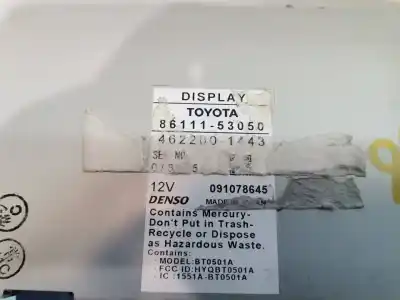 Second-hand car spare part gps navigation system for lexus is200 (ds2/is2) 220d oem iam references 8611153050  4622001443