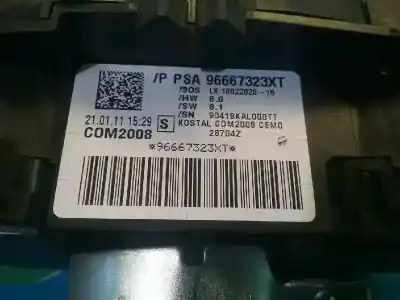 Second-hand car spare part multifunction switch for citroen c3 attraction oem iam references 96667323xt com2008 